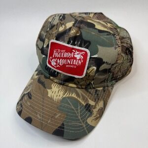 Figueroa Mountain Brewing Co Trucker Hat Adult One Size Snapback Camo Mesh